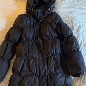 GAP Dark Charcoal Quilted Jacket